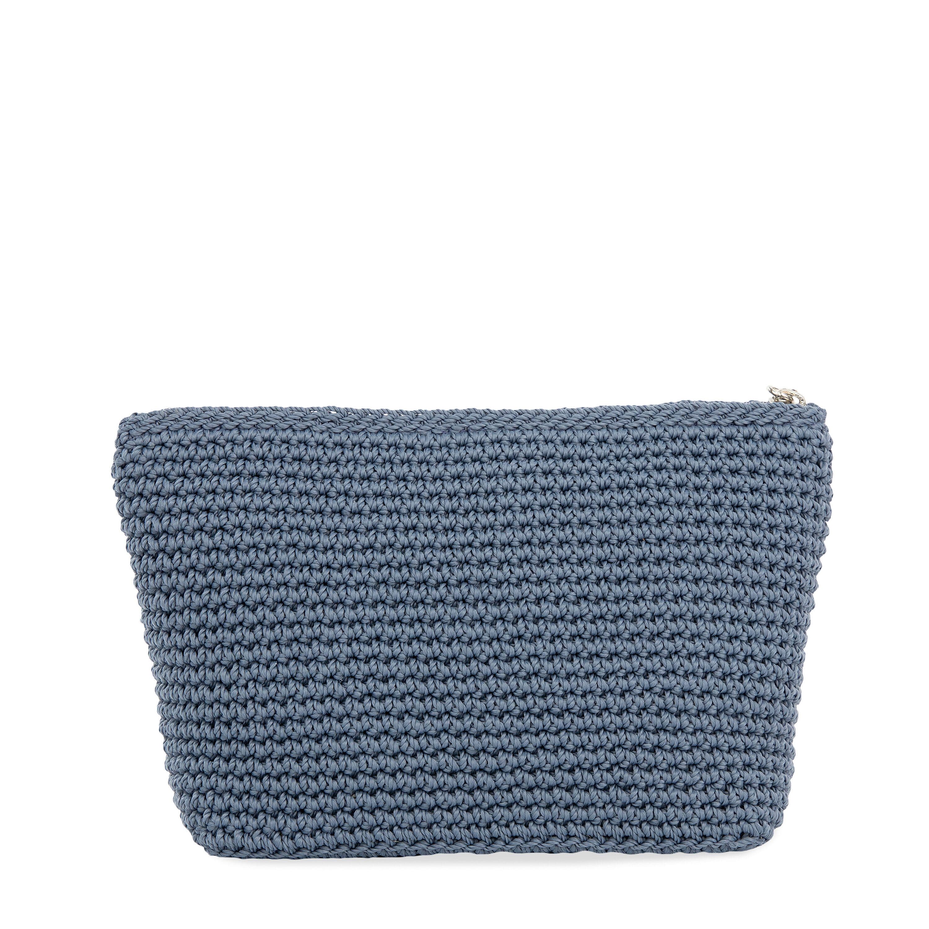 The Sak Essential Pouch - Hand Crochet - Maritime