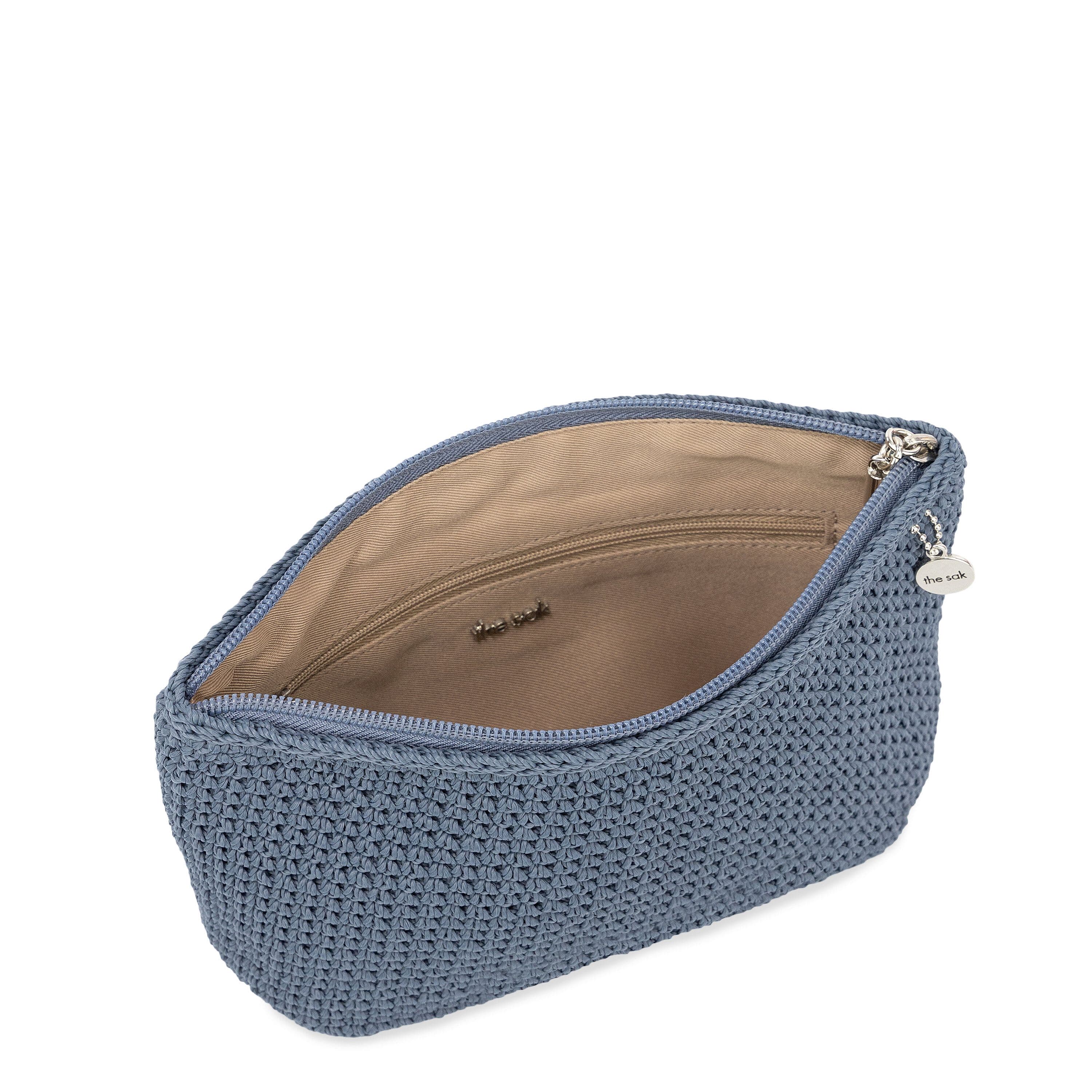The Sak Essential Pouch - Hand Crochet - Maritime
