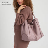 The Sak Los Feliz Large Tote - Leather - Rosewood