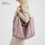 The Sak Los Feliz Large Tote - Leather - Rosewood