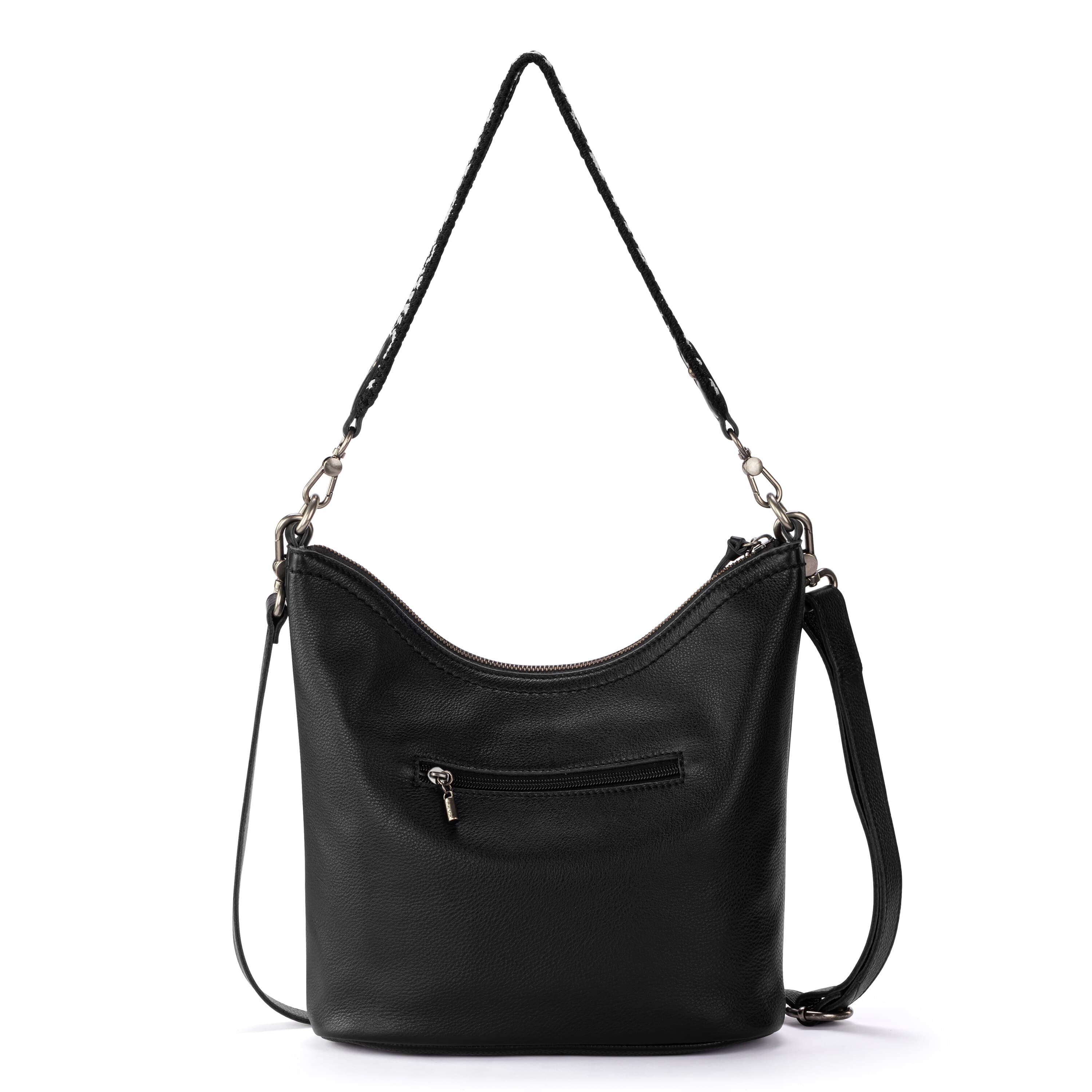 Jasmine Bucket Crossbody - Leather - Black – The Sak