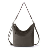 The Sak Jasmine Bucket Crossbody - Leather - Slate