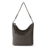 The Sak Jasmine Bucket Crossbody - Leather - Slate