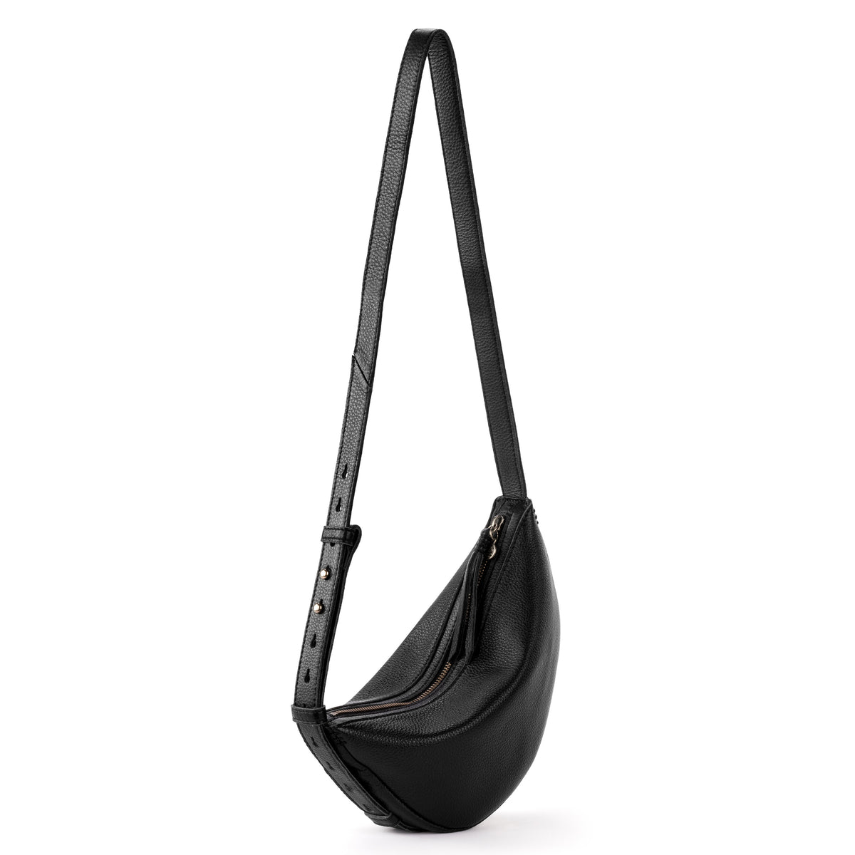 Tess Sling Bag | Adjustable Leather Sling Bag – The Sak