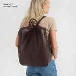 The Sak Los Feliz Backpack - Leather - Mahogany