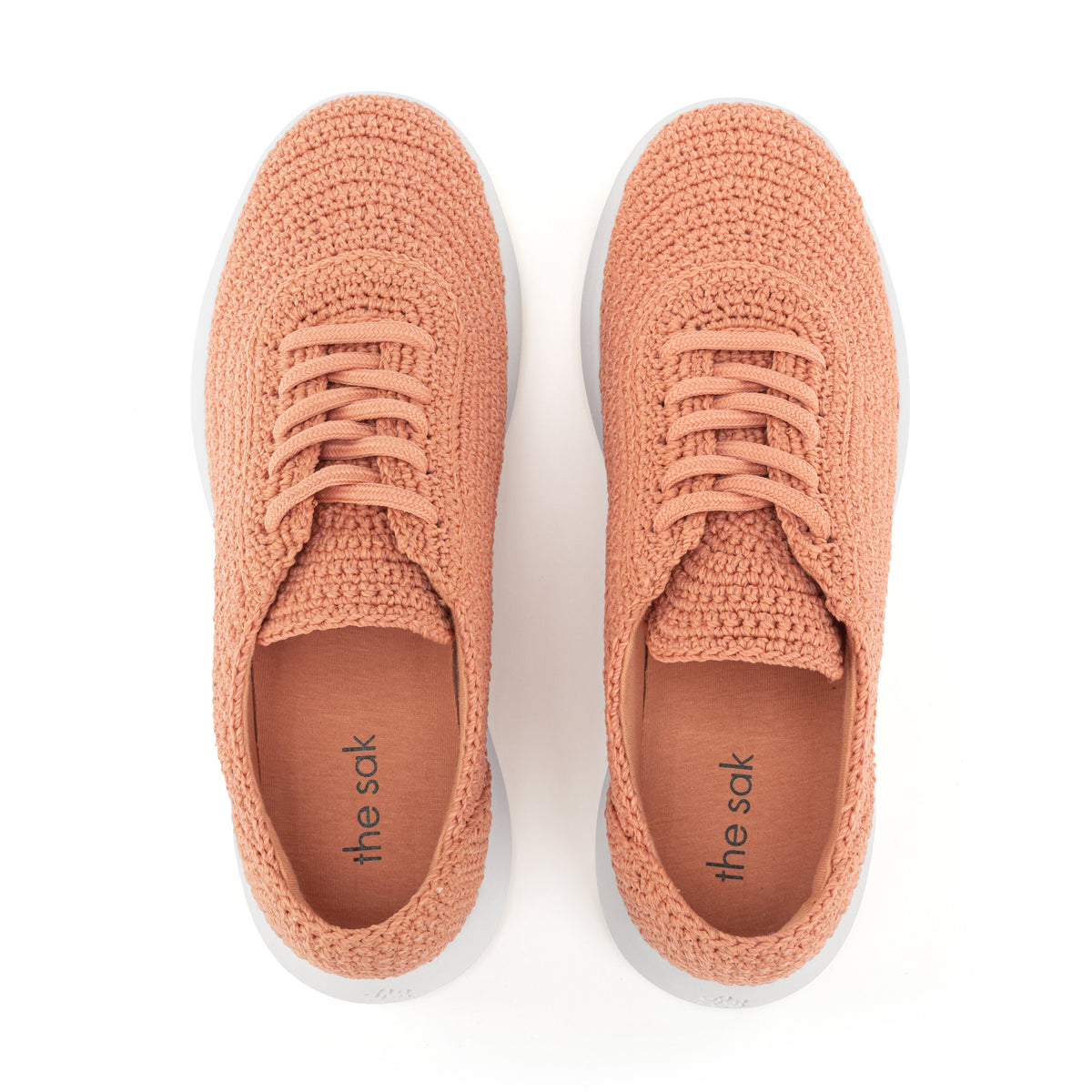 Asha Sneaker in Nectar Crochet