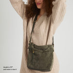 The Sak Ashland Crossbody - Leather - Moss Suede