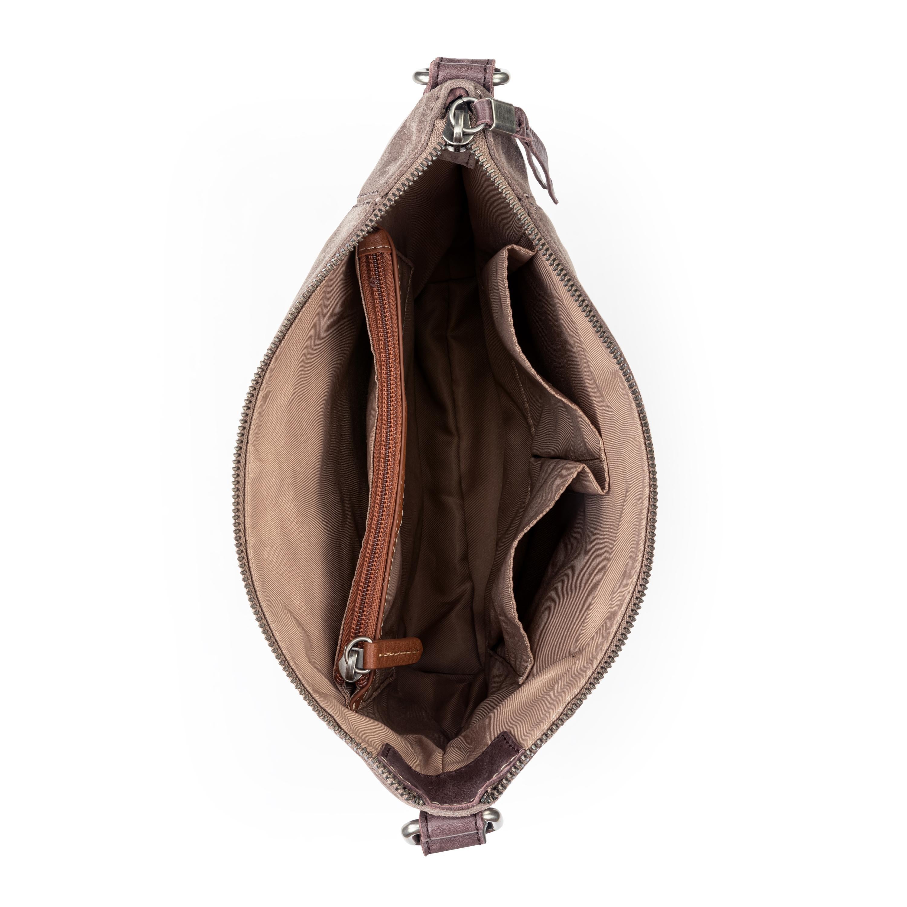 The Sak Ashland Crossbody - Leather - Mushroom Suede