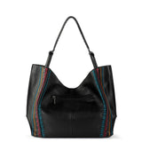 The Sak Los Feliz Large Tote - Leather - Black Multi Seminyak