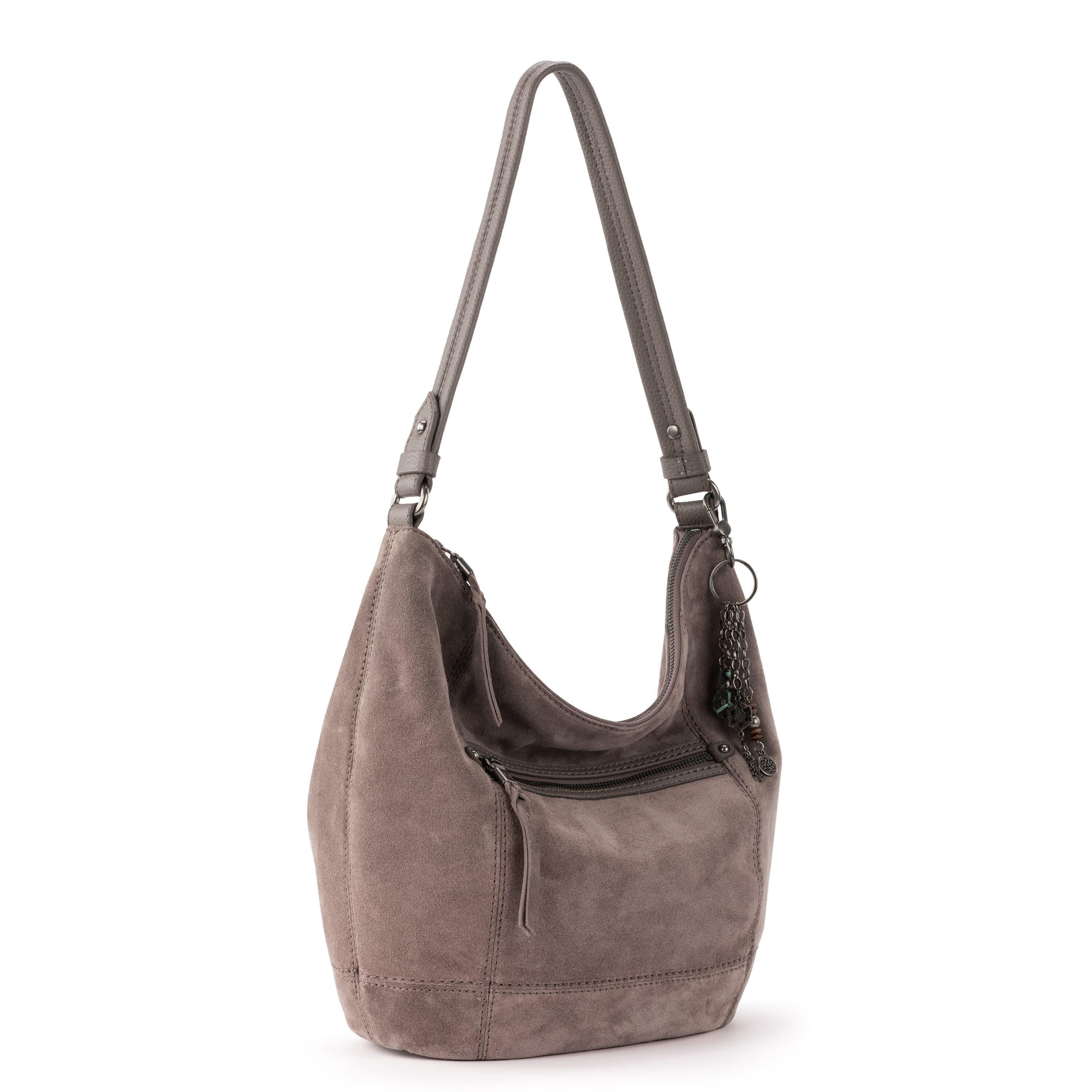 The Sak Sequoia Hobo - Leather - Mushroom Suede