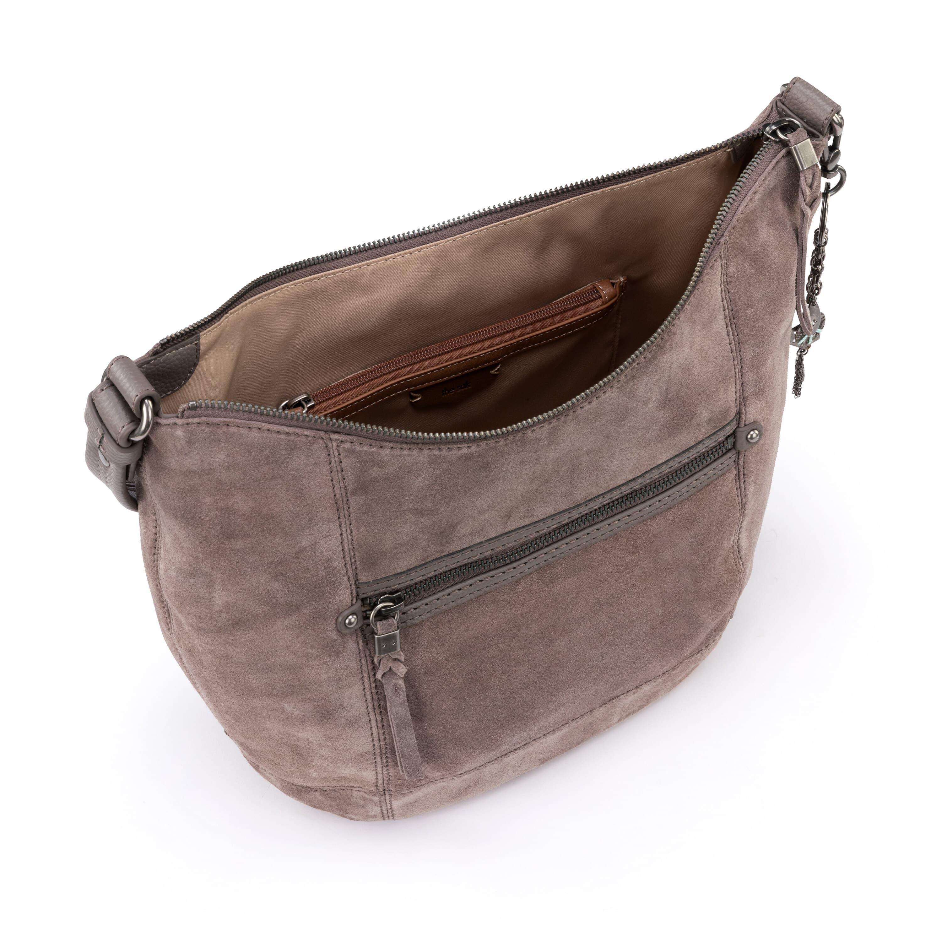 The Sak Sequoia Hobo - Leather - Mushroom Suede
