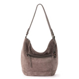 The Sak Sequoia Hobo - Leather - Mushroom Suede
