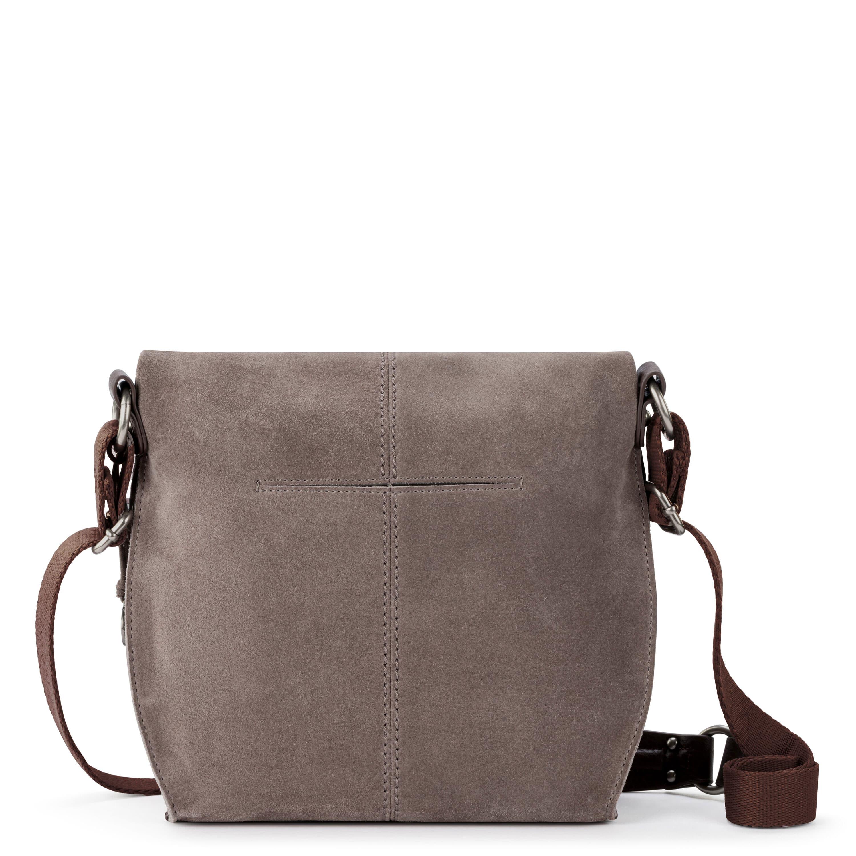 The Sak Silverlake Flap Crossbody - Leather - Mushroom Suede