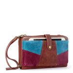 The Sak Iris Smartphone Wallet - Leather - Suede Multi Patch