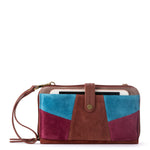The Sak Iris Smartphone Wallet - Leather - Suede Multi Patch