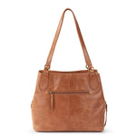 The Sak Melrose Satchel - Leather - Tobacco Floral Embossed