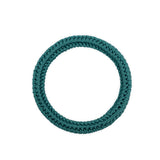 The Sak Finch Bangle - Hand Crochet - Azure