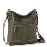 The Sak Lucia Crossbody - Leather - Moss Suede