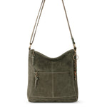 The Sak Lucia Crossbody - Leather - Moss Suede