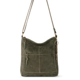 The Sak Lucia Crossbody - Leather - Moss Suede