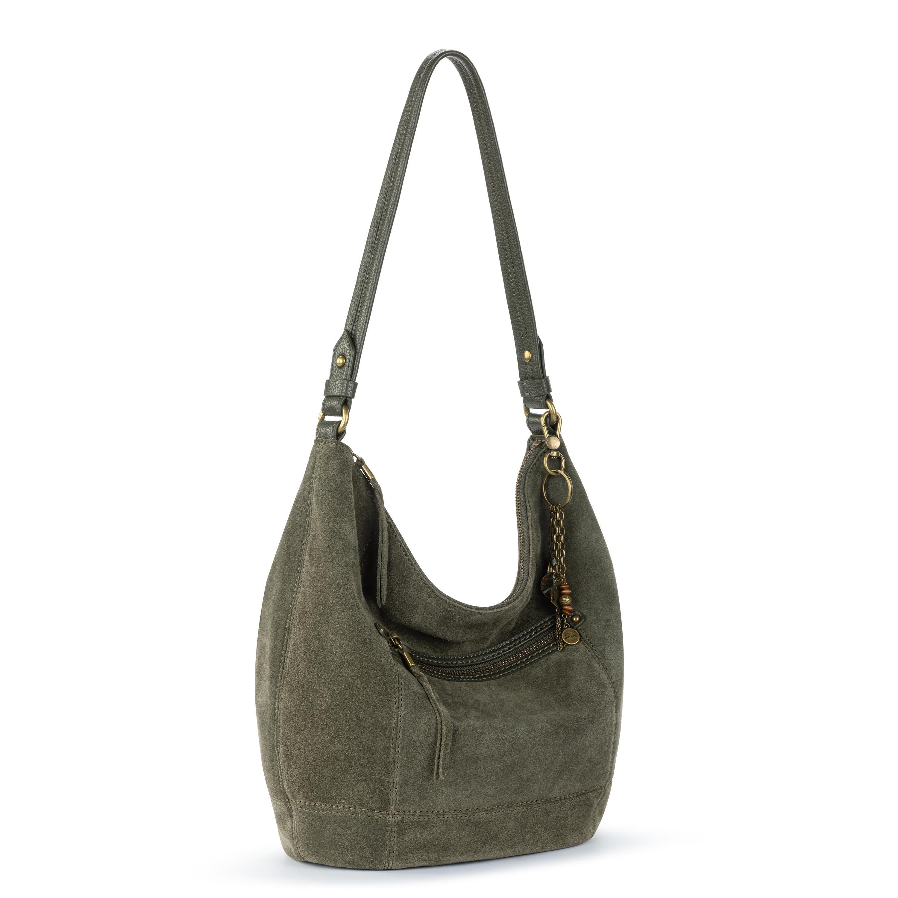 The Sak Sequoia Hobo - Leather - Moss Suede