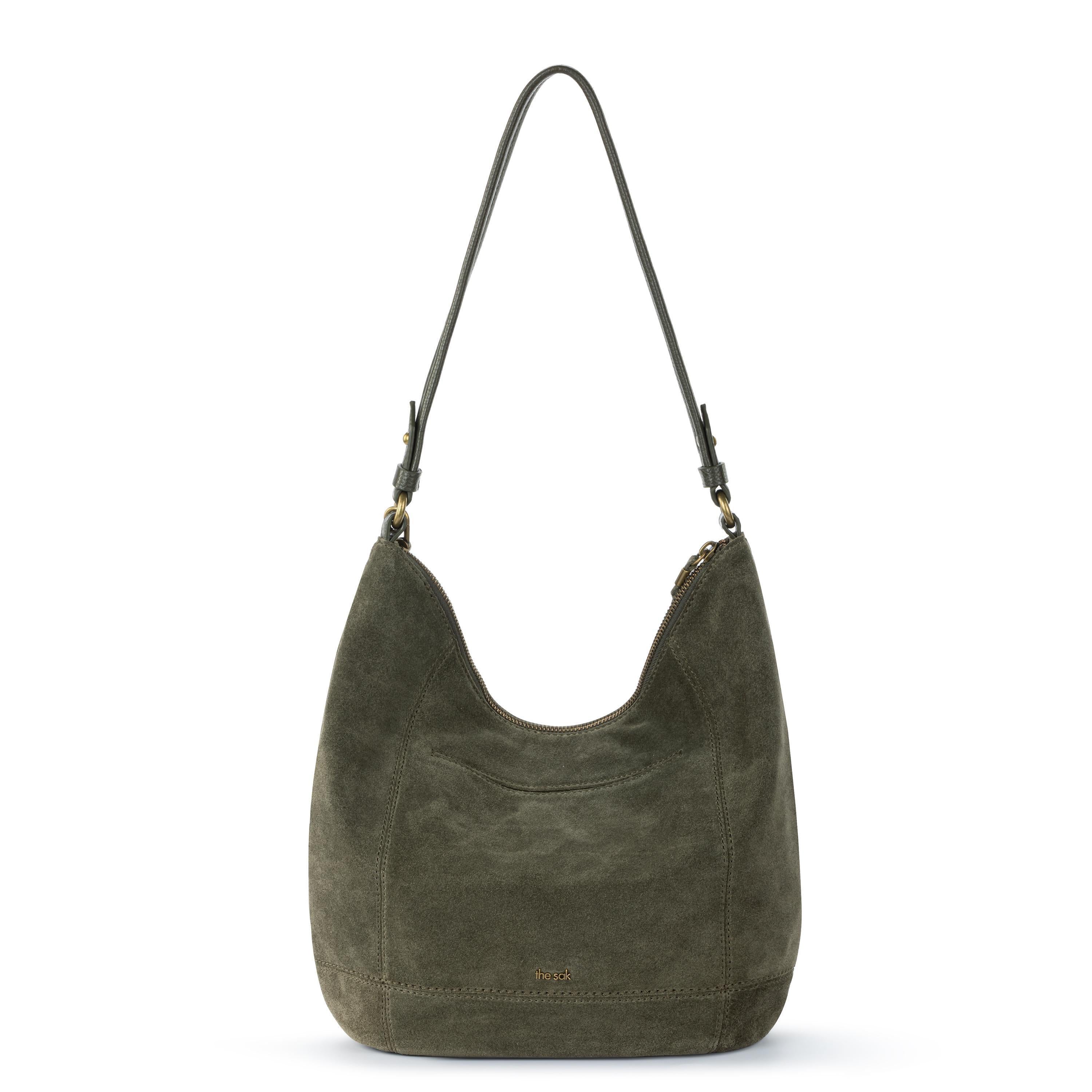 The Sak Sequoia Hobo - Leather - Moss Suede