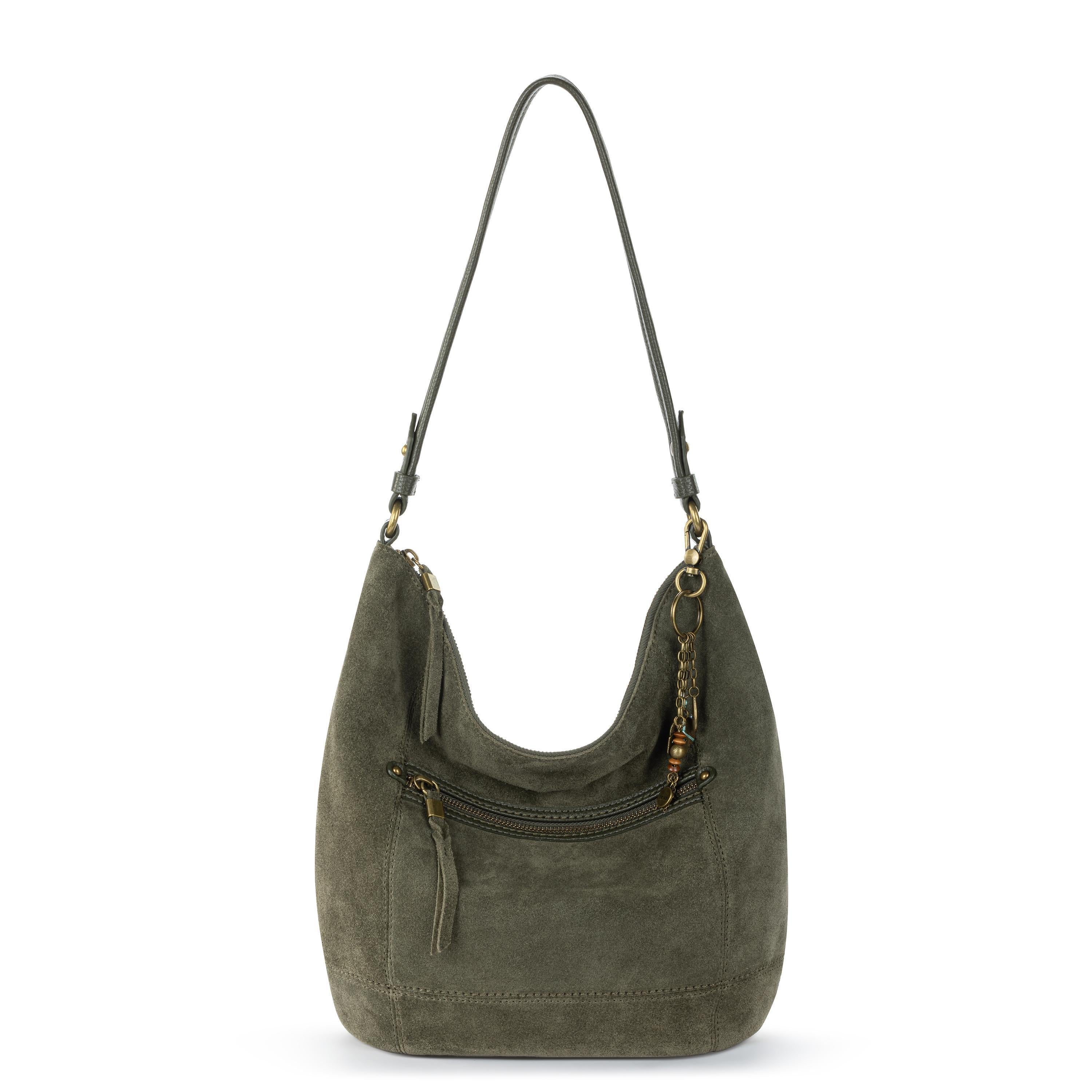 The Sak Sequoia Hobo - Leather - Moss Suede