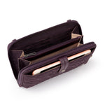 Sakroots Smartphone Wallet - EcoTwill - Aubergine Spirit Desert Quilted
