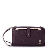 Sakroots Smartphone Wallet - EcoTwill - Aubergine Spirit Desert Quilted