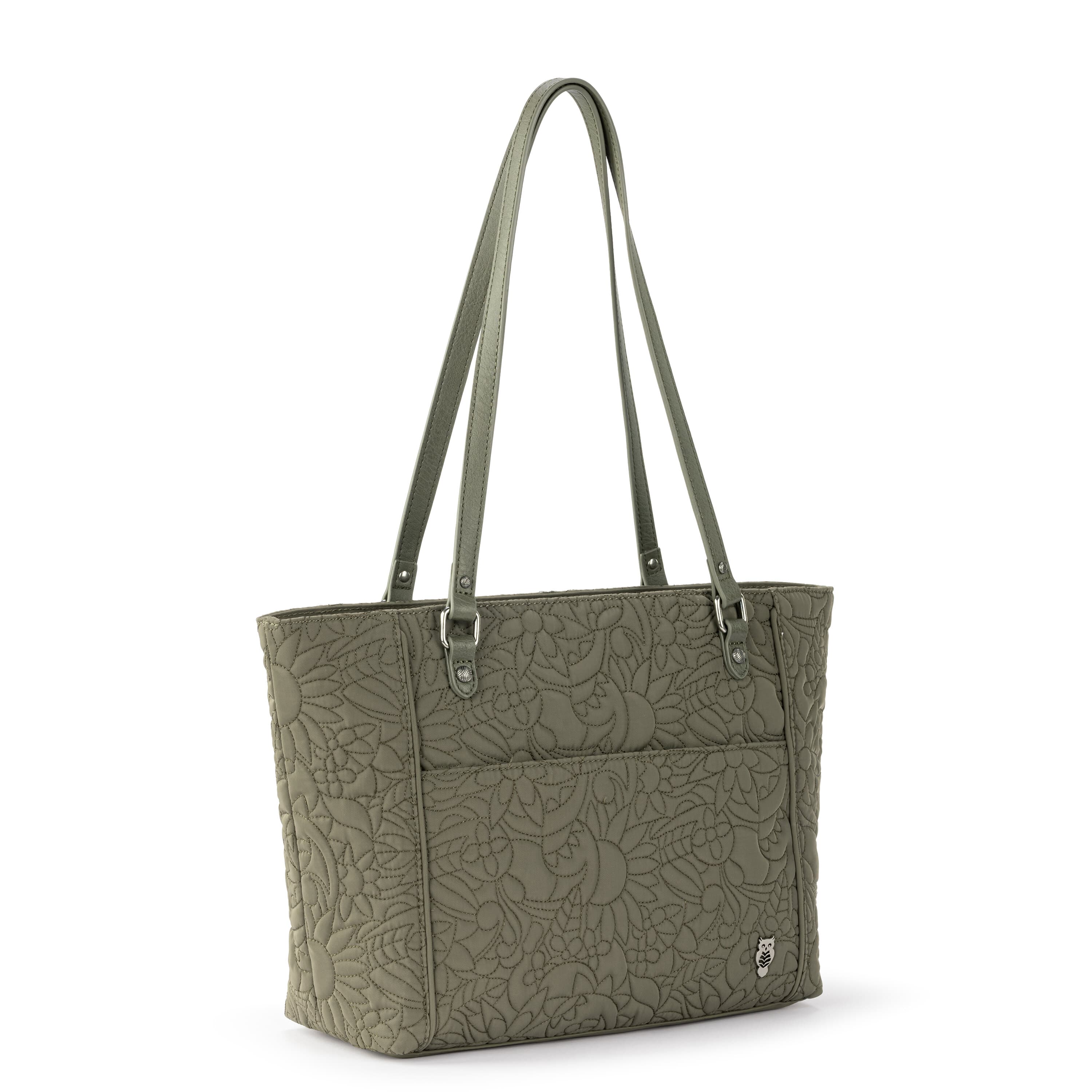 Sakroots Metro Tote - EcoTwill - Olive Spirit Desert Quilted