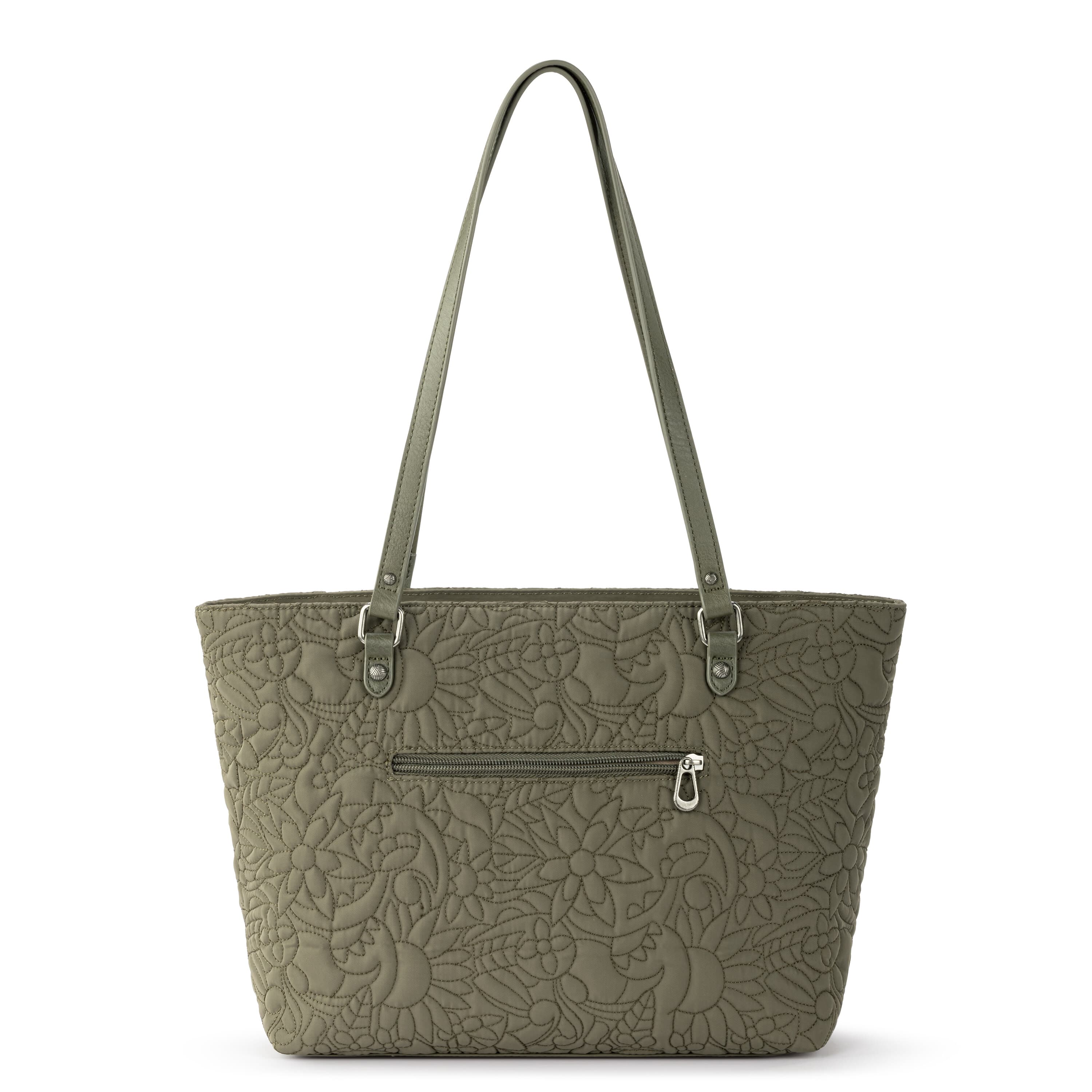 Sakroots Metro Tote - EcoTwill - Olive Spirit Desert Quilted