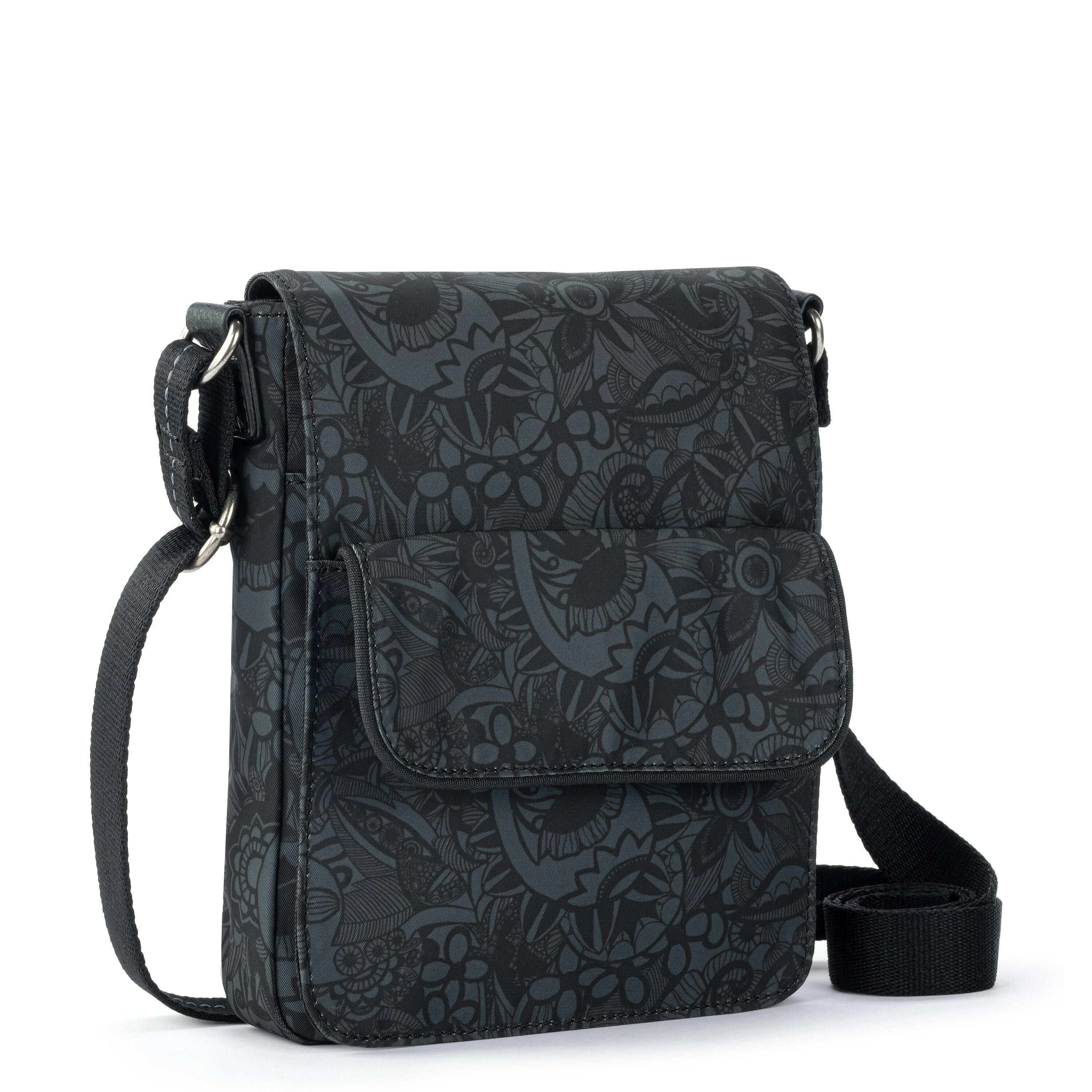 Sakroots On The Go Small Flap Messenger Crossbody Bag