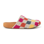 The Sak Bolinas Clog - Hand Crochet - Multi Check