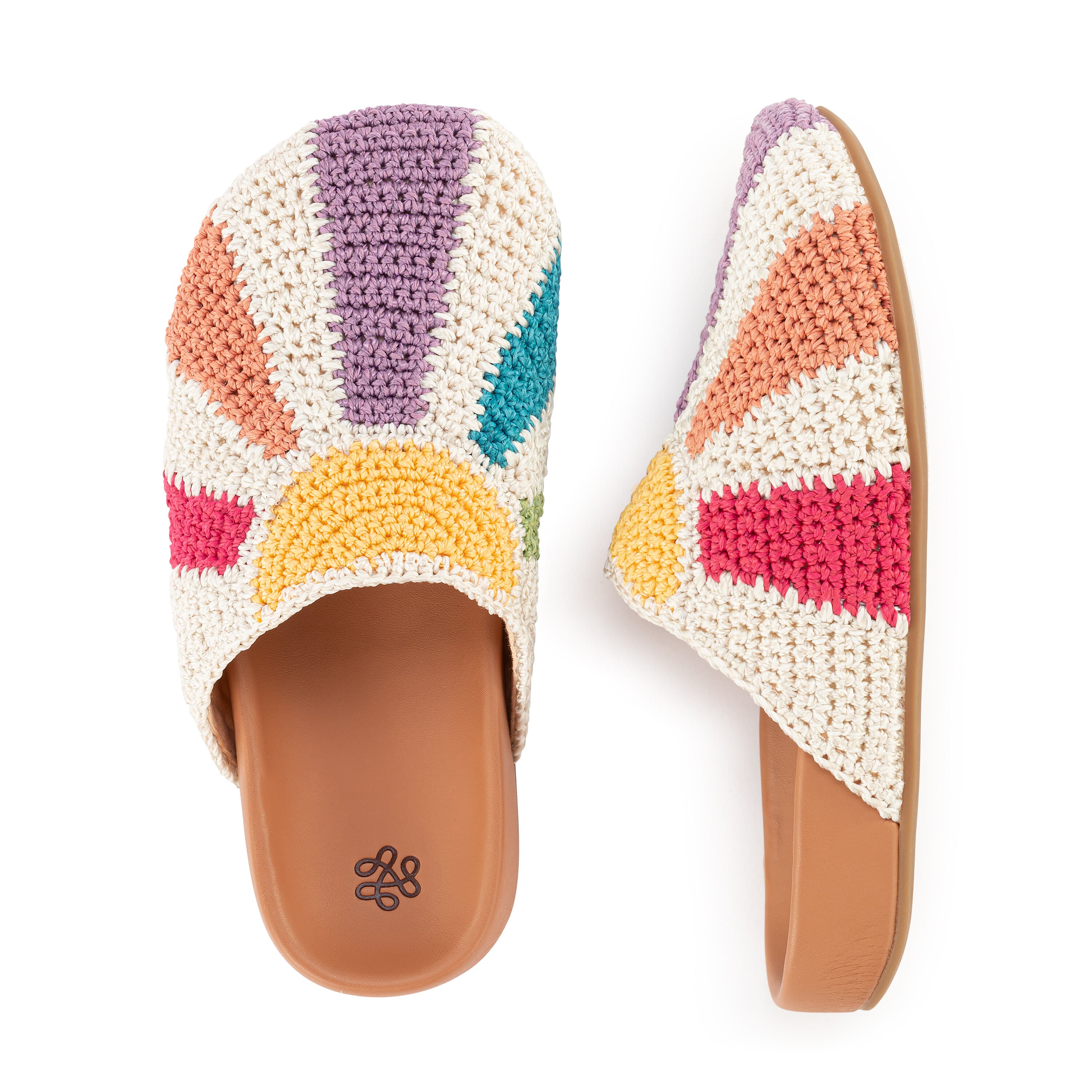 The Sak Bolinas Clog - Kids - Hand Crochet - Multi Sunbeam