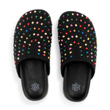 The Sak Bolinas Clog - Hand Crochet - Black Multi Beads