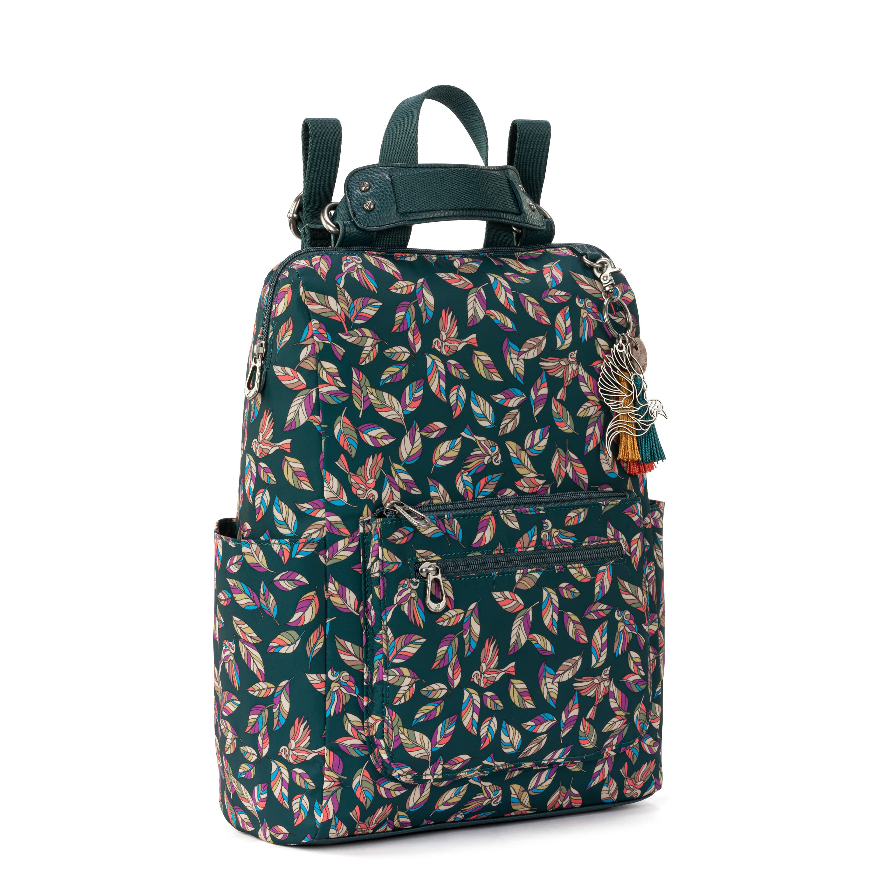 Sakroots Loyola Backpack - EcoTwill - Marine Treehouse