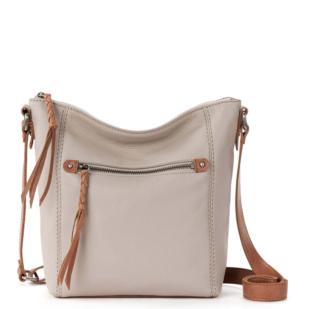 Ashland Crossbody Bag in Sand Leather