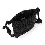 The Sak Josie Mini Crossbody - Hand Crochet - Black Circle Bead
