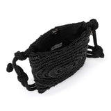 The Sak Josie Mini Crossbody - Hand Crochet - Black Circle Bead
