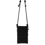 The Sak Josie Mini Crossbody - Hand Crochet - Black Circle Bead