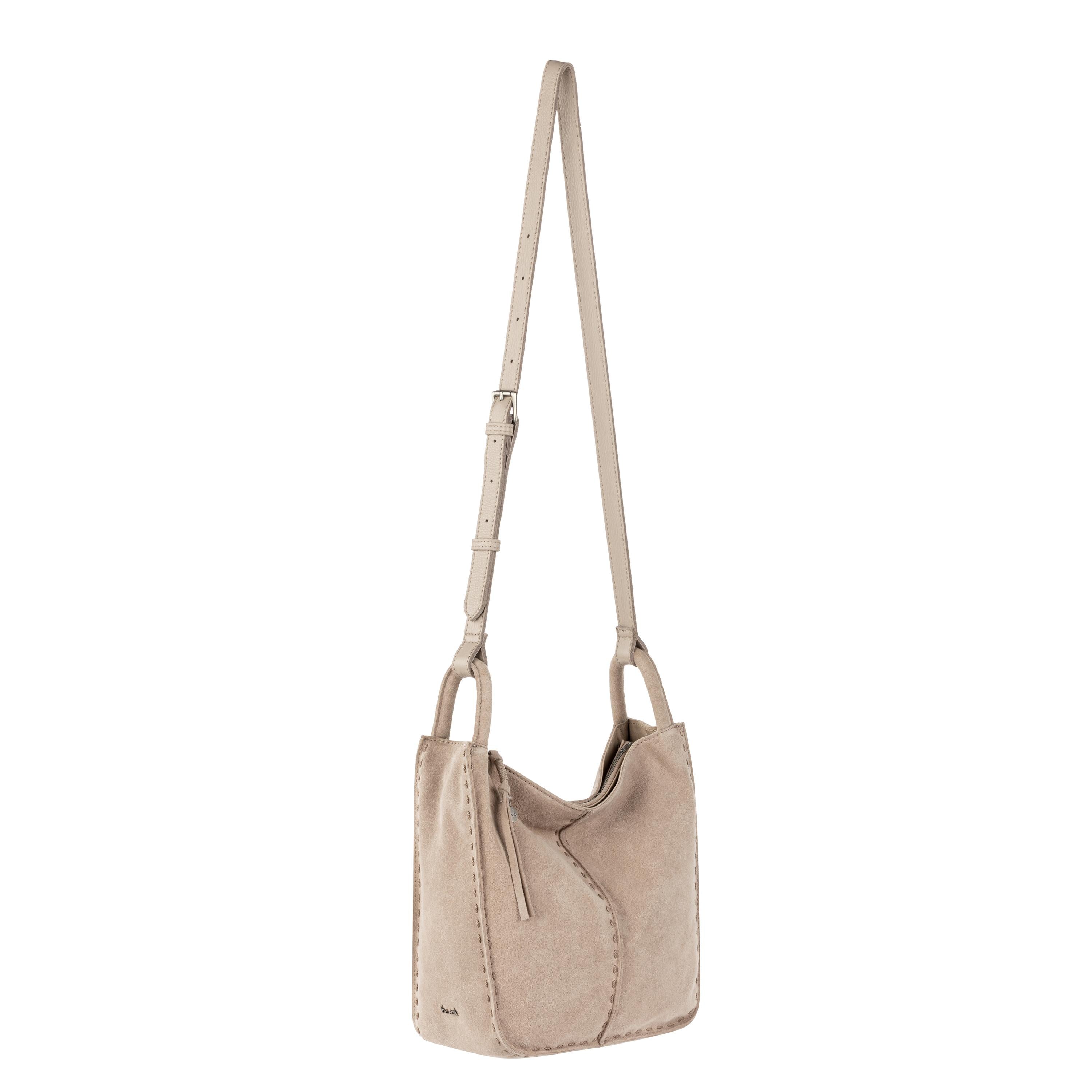 The Sak Los Feliz Crossbody - Leather - Sand Suede