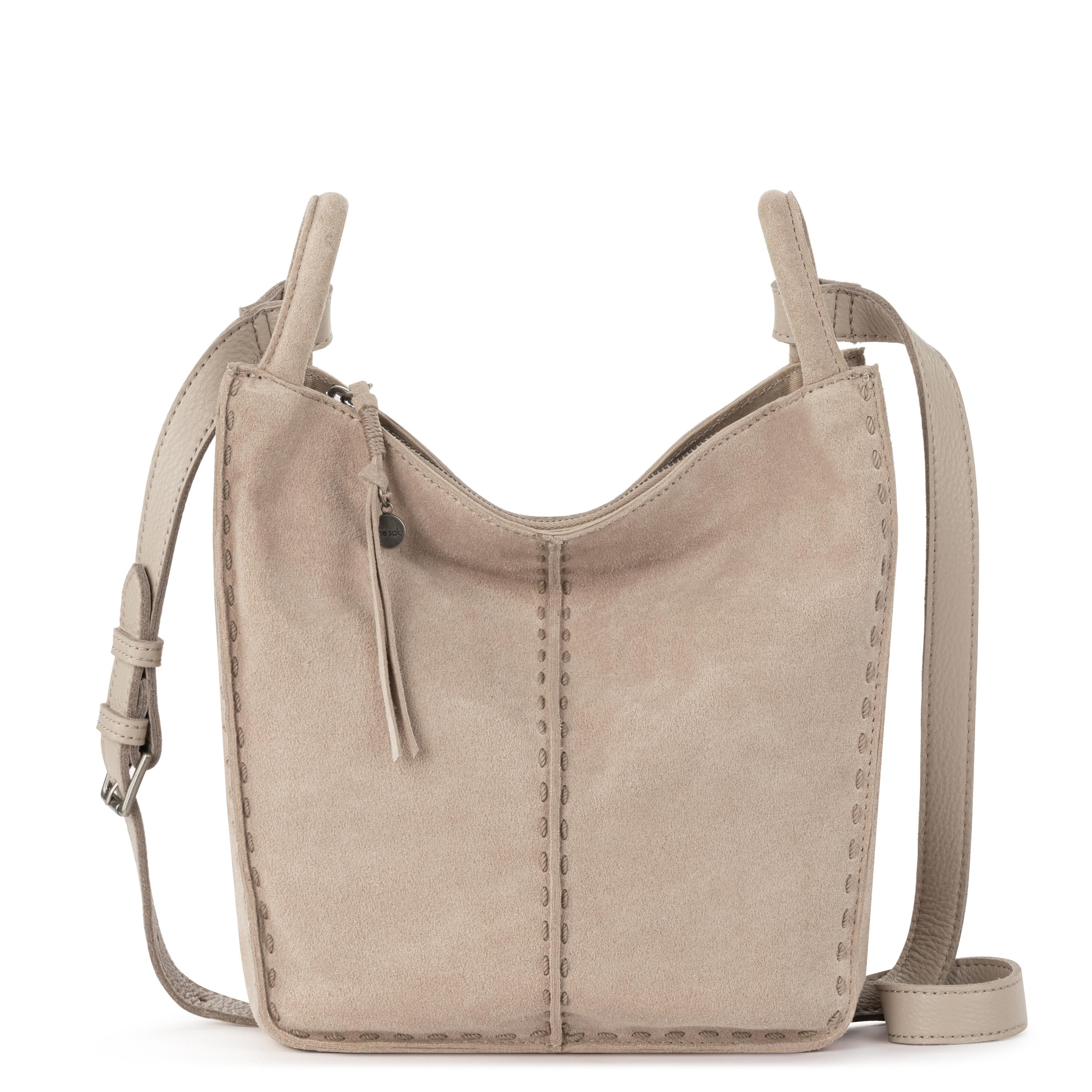 The Sak Los Feliz Crossbody - Leather - Sand Suede