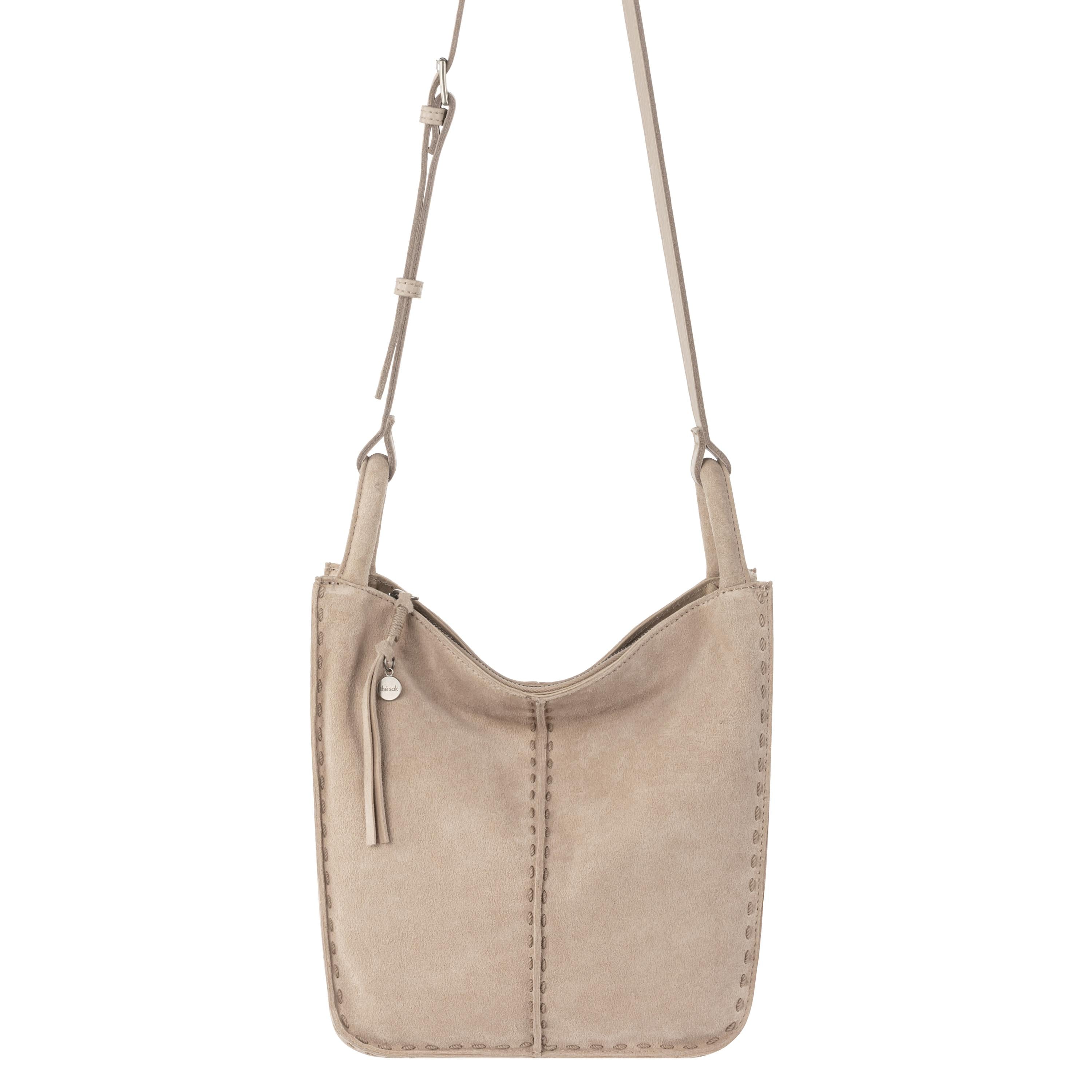 The Sak Los Feliz Crossbody - Leather - Sand Suede
