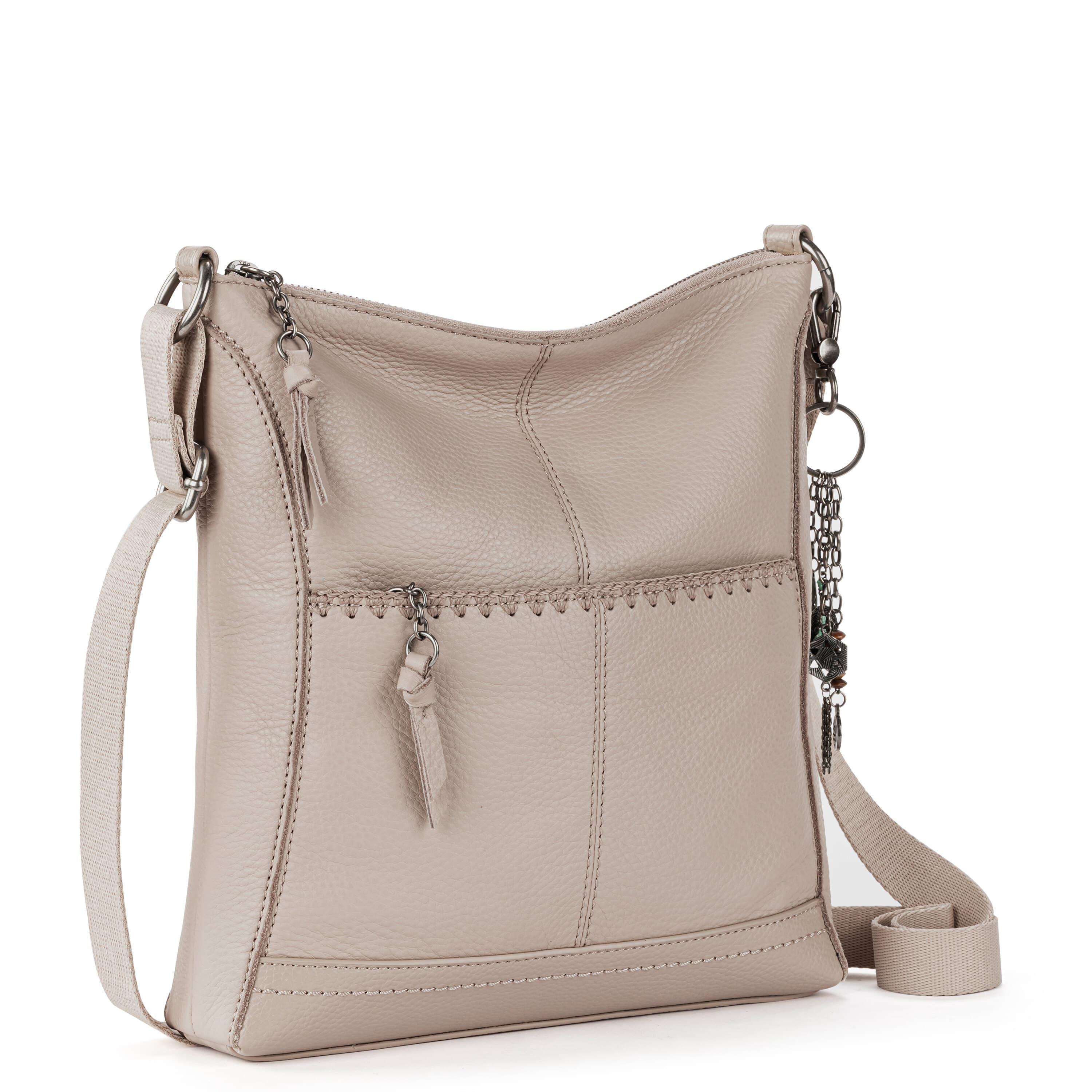 The Sak Lucia Crossbody - Leather - Sand Stitch