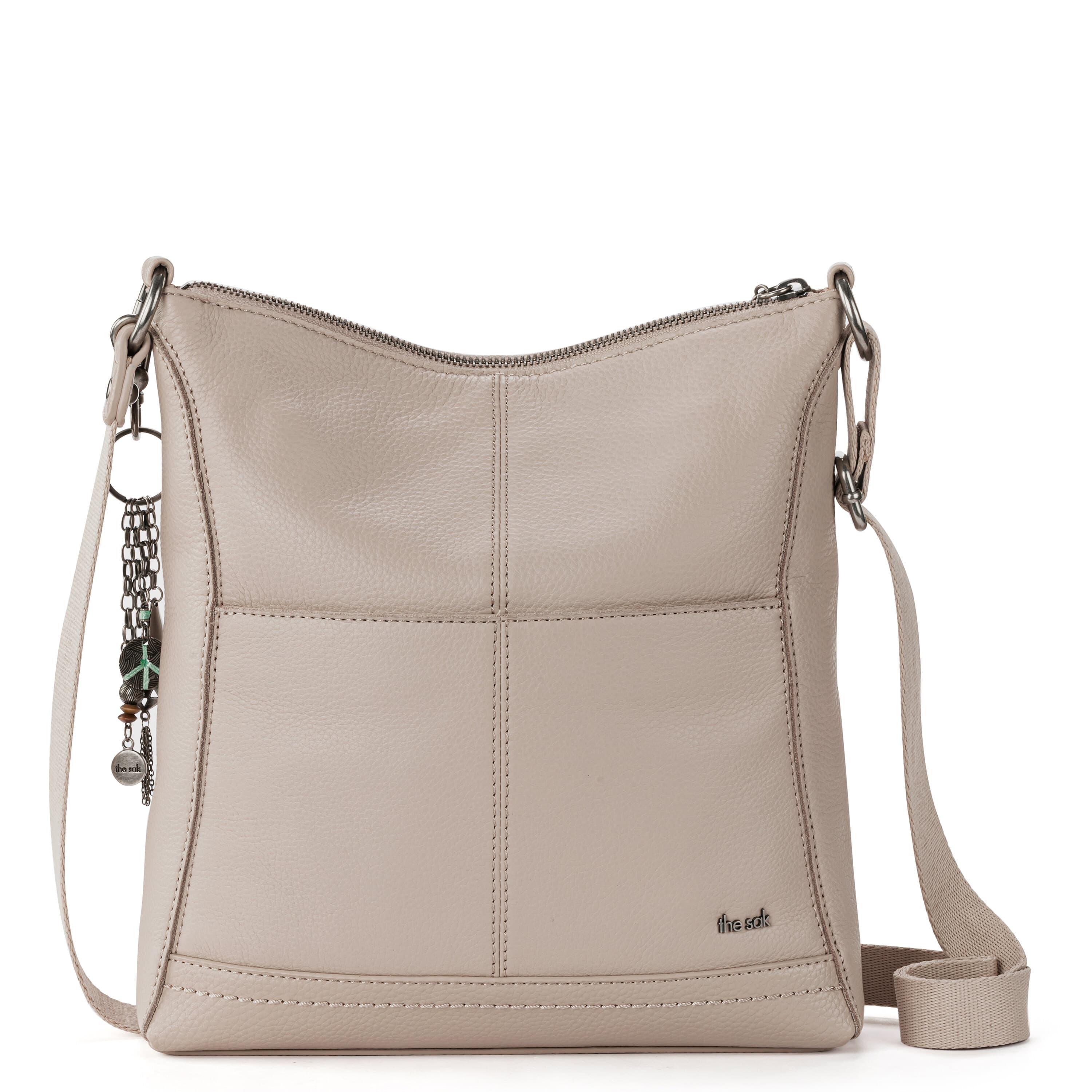 The Sak Lucia Crossbody - Leather - Sand Stitch