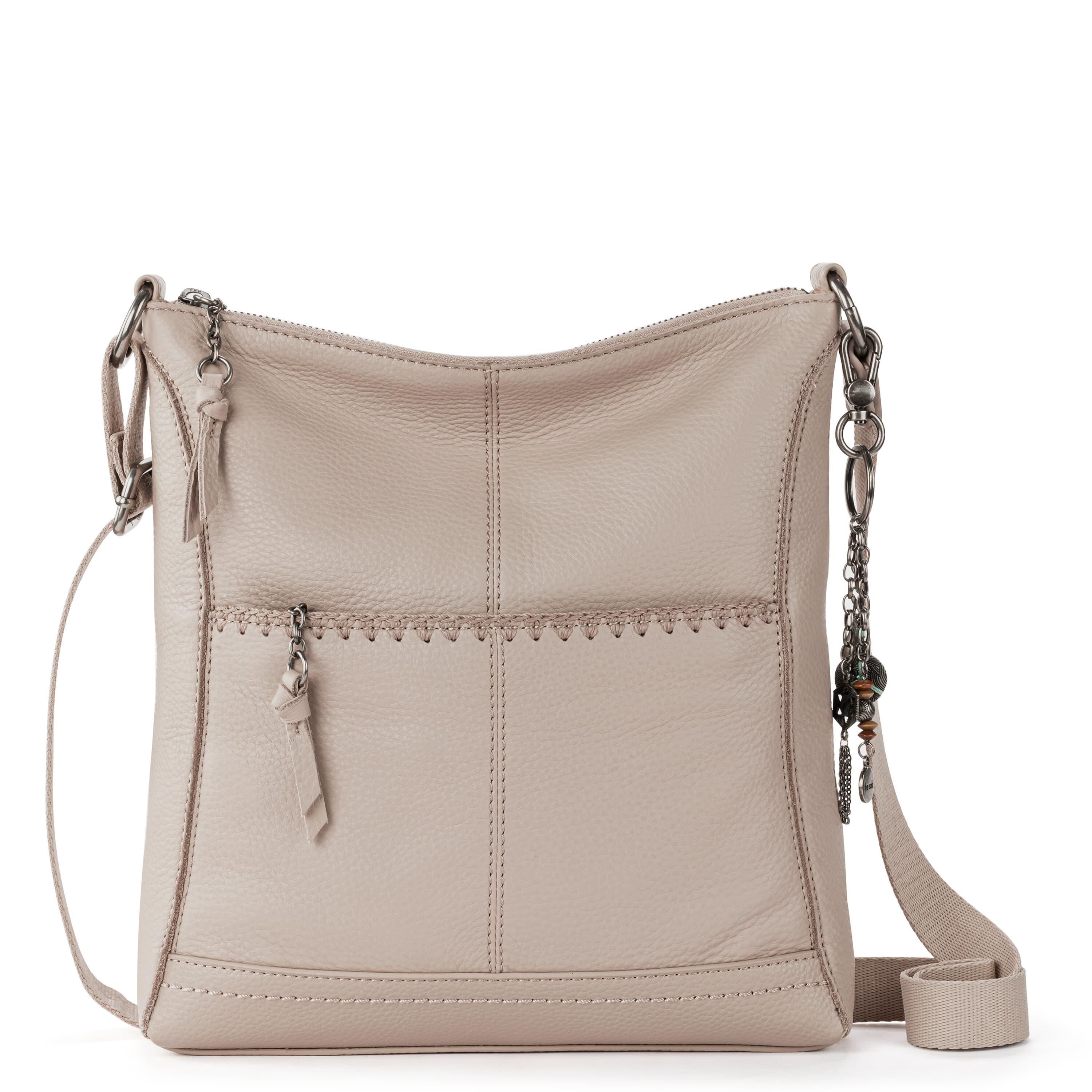The Sak Lucia Crossbody - Leather - Sand Stitch