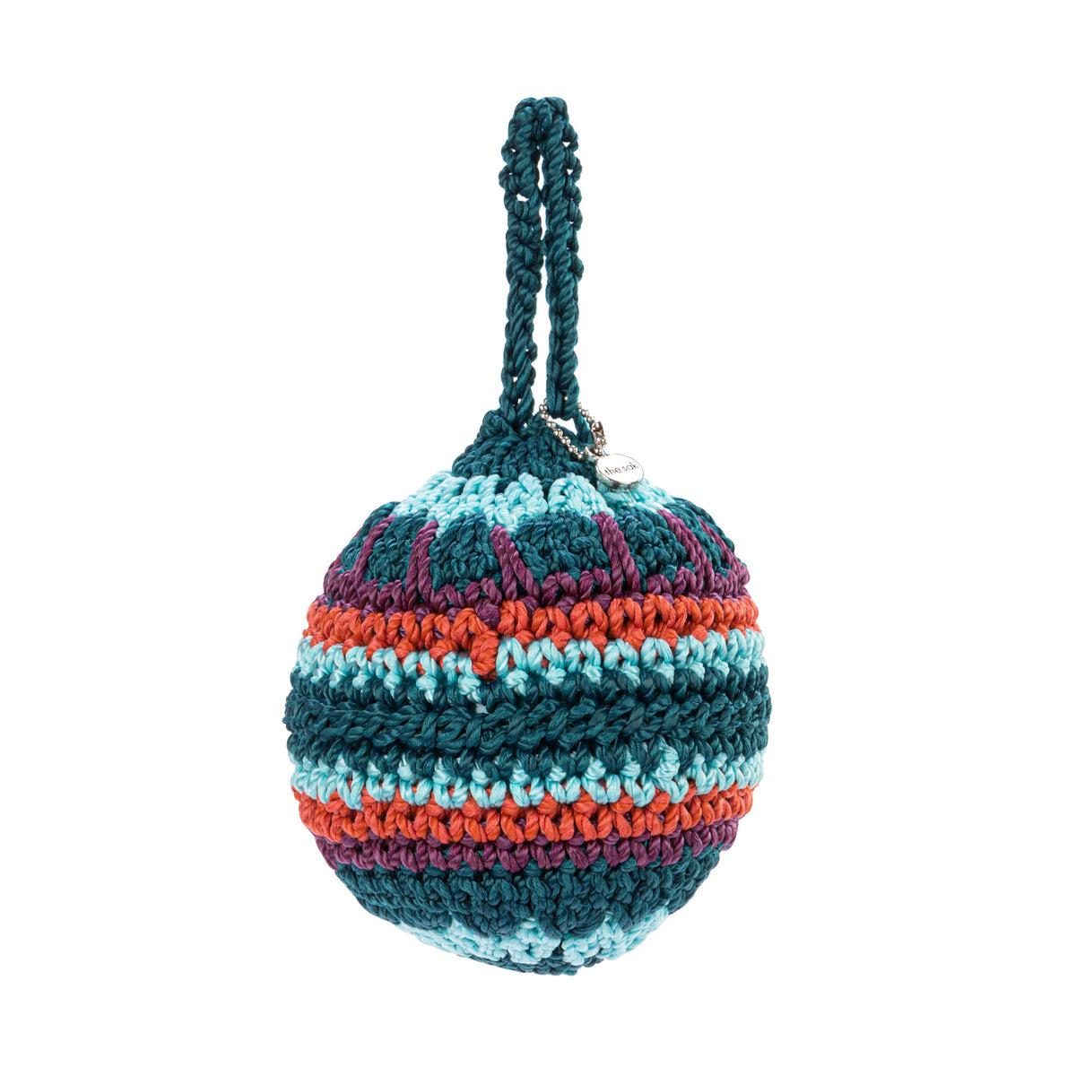 9 Piece Ornament Set in Granny Multi Crochet