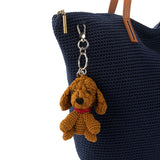 The Sak Yarnicharmz Dangle - Hand Crochet - Golden Labradoodle