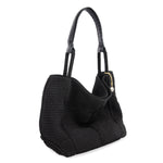 The Sak Los Feliz Large Tote - Hand Crochet - Black