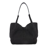 The Sak Los Feliz Large Tote - Hand Crochet - Black